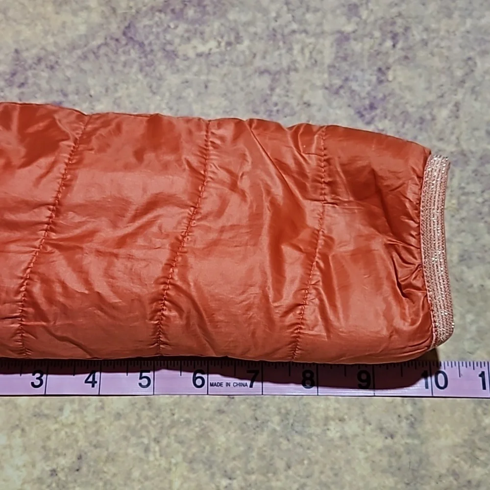 Peachy Reversible Plush Puffer Coat